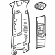 Toyota 62410-10010-C2 GARNISH Assembly, Ctr Pi