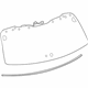 Toyota 68105-0E050 Glass Sub-Assembly, Back