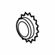 Toyota 13521-0H010 Gear Or Sprocket, Crankshaft Timing