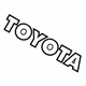 Toyota 75444-0C020 Back Door Name Plate, No.4