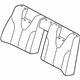 Toyota 71077-06A90-B0 Rear Seat Back Cover (For Bench Type)