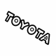 Toyota 75441-02070 Back Door Name Plate, No.3