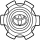 Toyota 42603-35840 Wheel Hub Ornament Sub-Assembly