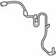 Toyota 89516-0E080 Wire, Skid Control Sensor