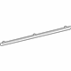 Toyota 75731-33040-A0 Body Side Molding, White, Outside Passenger Side