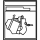 Toyota 17792-31250 Label, Engine Vacuum Hose Information