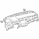 Toyota 55401-07080-C0 Pad Sub-Assembly, Instrument