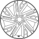 Toyota 42611-0A420 WHEEL, DISC