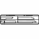 Toyota 74528-0T010 Caution Label