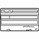 Toyota 11298-50441 Plate, Emission Control Information