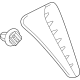 Toyota 75611-12430 MOULDING, FR FENDER