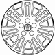 Toyota 42611-08040 Wheel, Disc