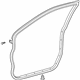 Toyota 67861-48021 Weatherstrip, Front Door, RH