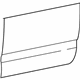 Toyota 67113-04020 Panel, Rear Door, Outer RH