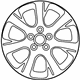 Toyota 42611-2A080 Wheel, Disc