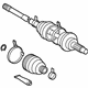 Toyota 42370-29437 Shaft Set, Rr Drive