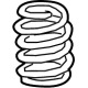 Toyota 48231-0A110 SPRING, COIL, RR