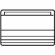 Toyota 36369-0C050 Label, Transfer CAUT