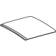 Toyota 63201-0E160 Sunroof Glass, Rear