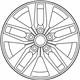 Toyota 42611-07140 Wheel, Disc