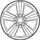 Toyota 42611-02D60 Rim, Wheel