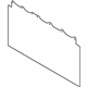 Toyota 64141-0C030 Sheet, Room Part Pan