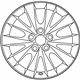 Toyota 42611-07050 Wheel, Disc