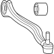 Toyota 48705-48010 Link Sub-Assembly, Toe Control, Passenger Side