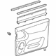 Toyota 67680-08071-B0 Board Sub-Assy, Rear Door Trim, RH