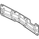 Toyota 64142-0C020 SILENCER, BACK PANEL