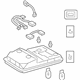 Toyota 81260-35521-B0 Lamp Assembly, Map