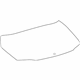 Toyota 68105-10900 Glass Sub-Assembly, Back