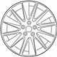 Toyota 42611-0E470 Wheel, Disc