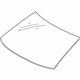 Toyota 56111-WAA02 Glass, Windshield