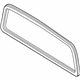 Toyota 64812-AD010 Weatherstrip, Back Window Glass