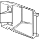 Toyota 165C1-F4020 Air Duct, Passenge Side