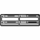 Toyota 74528-0E051 Caution Label