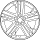 Toyota 42611-12F00 Wheel, Disc