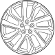 Toyota 42611-12E10 Wheel, Disc