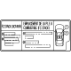 Toyota 1A1A5-77020 Info Label