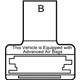 Toyota 74599-0C011 Label, Driver & Pass A