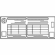 Toyota 42661-47580 Label, Tire Pressure