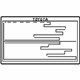 Toyota 42661-06430 Plate, Tire Pressure Caution