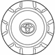 Toyota 4260B-0C061 COVER SUB-ASSY, WHEE