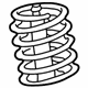 Toyota 48131-AC030 Coil Spring, Front