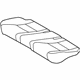 Toyota 71075-06B21-A0 Rear Seat Cushion Cover (For Bench Type)