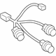 Toyota 81555-42130 Socket & Wire, Rear Co