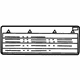 Toyota 88723-60210 Label, Cooler Service Caution