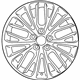 Toyota 42611-33D10 Wheel, Disc