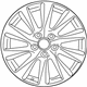 Toyota 42611-33C00 Wheel, Disc